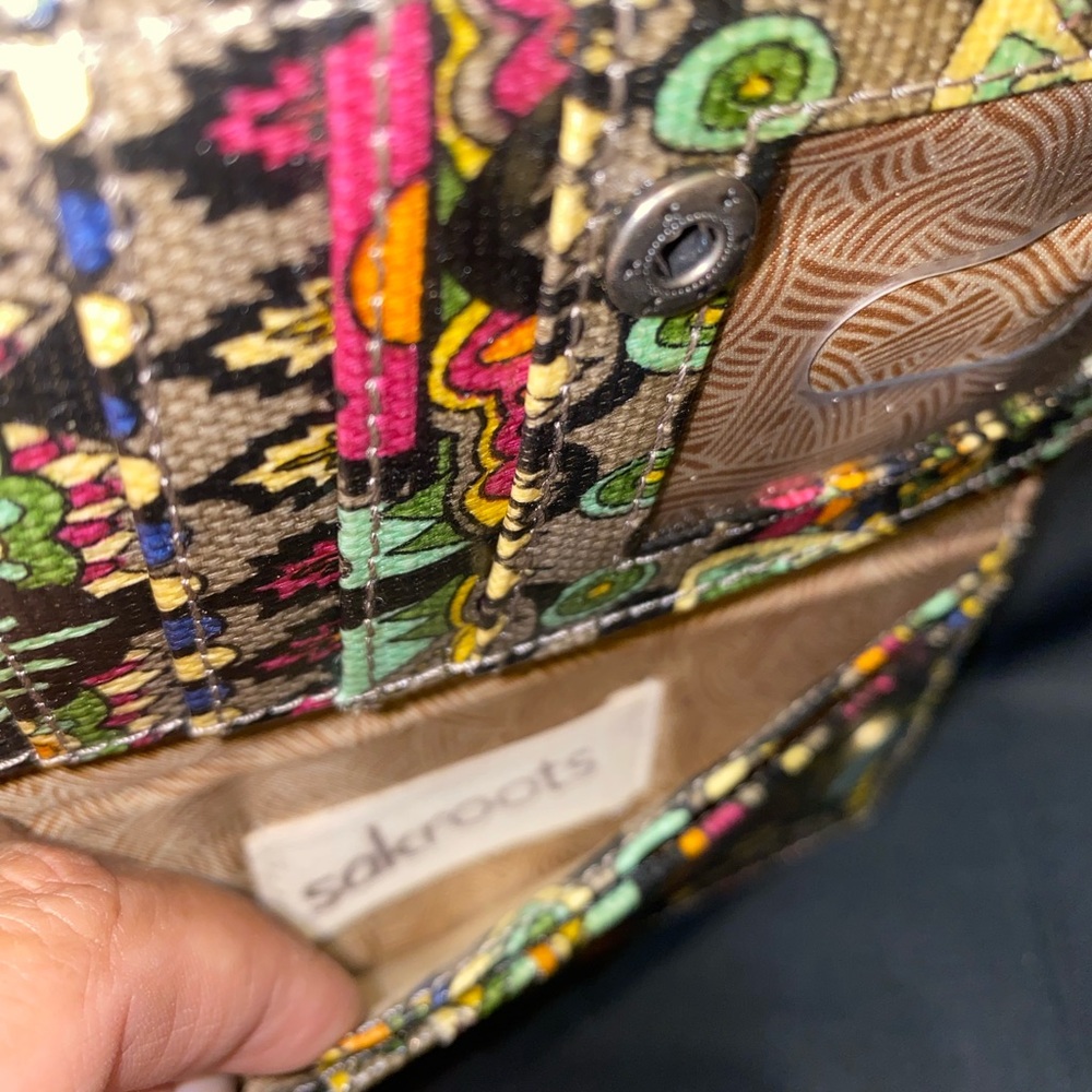 Sakroots Colorful Patterned Wallet - Picture 8 of 10